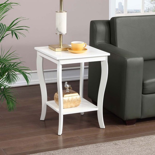 Convenience Concepts American Heritage Square Sofa and Couch End Table - 16