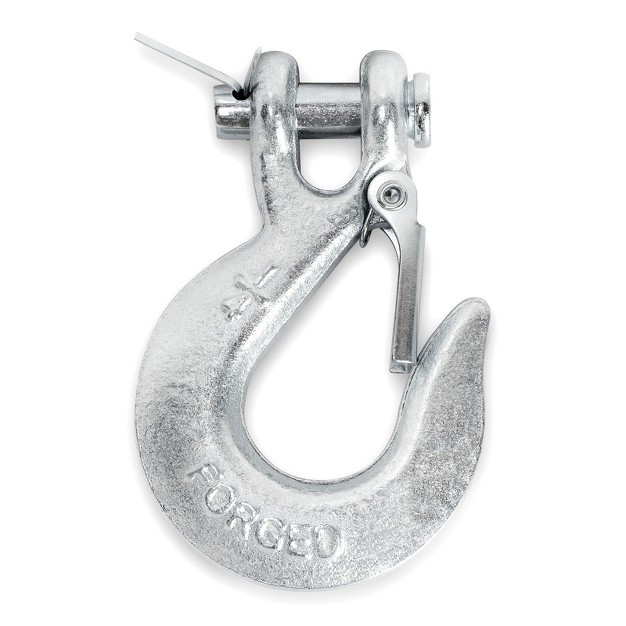 Driver Recovery 1 4 Inch Clevis Slip Hook With Safety Latch Heavy Duty Grade 70 Forged Steel Towing Winch Hook