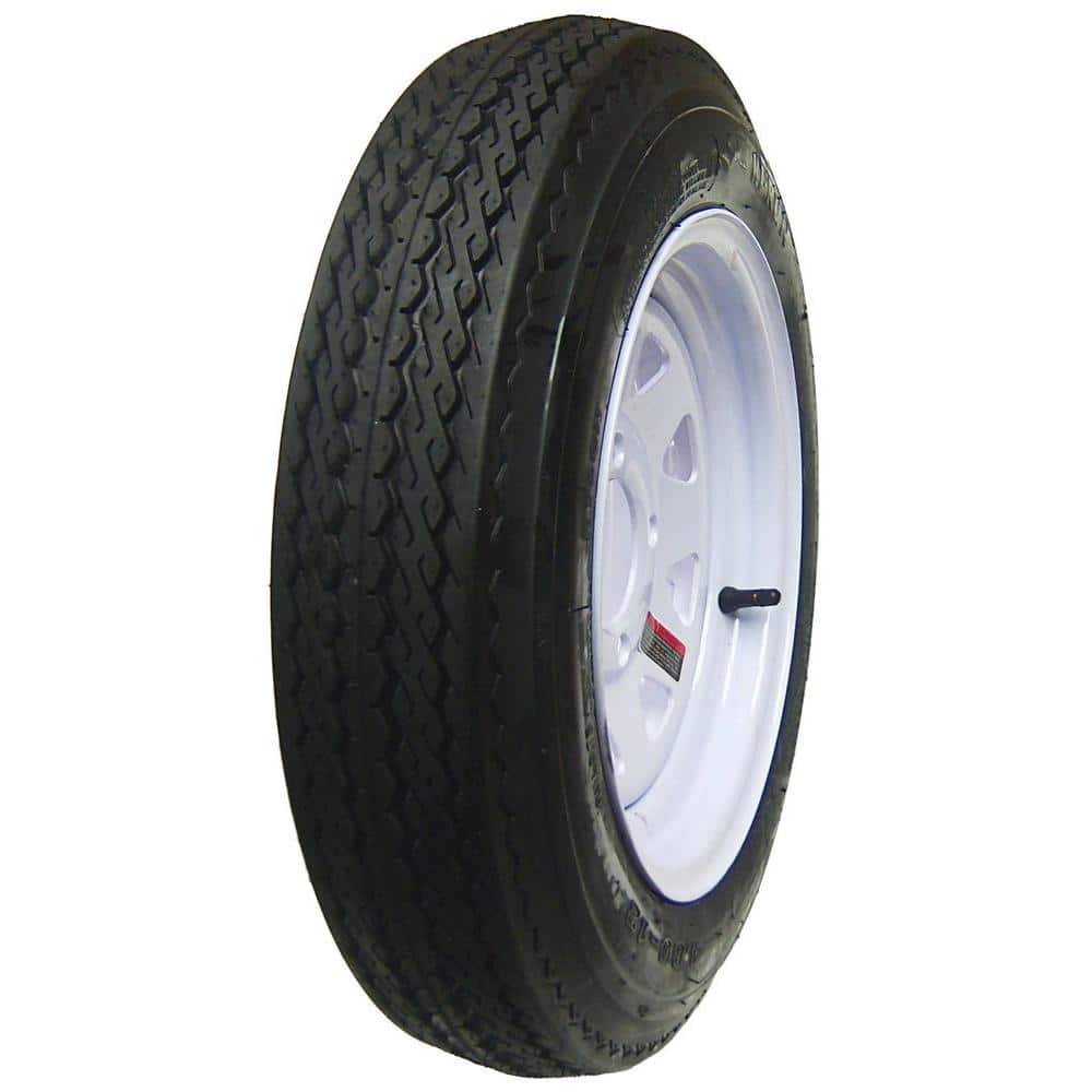 Hi-Run 4 Hole 60 PSI 4.8 in. x 12 in. 4-Ply Tire and Wheel Assembly ASB1051