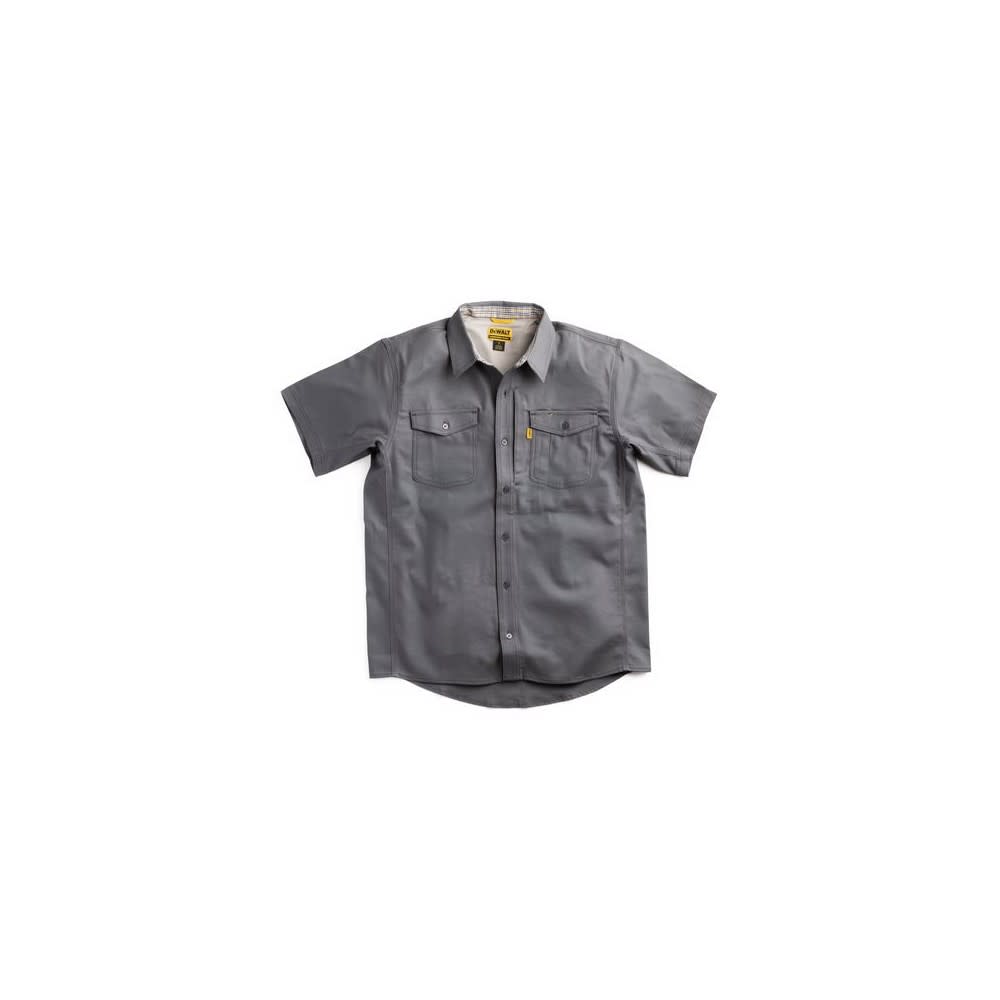 DEWALT Austin Prostretch Work Shirt Gunmetal XL ;