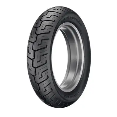 Dunlop D401 Rear Motorcycle Tire 130/90B-16 (73H) Black Wall For Indian， Harley-Davidson