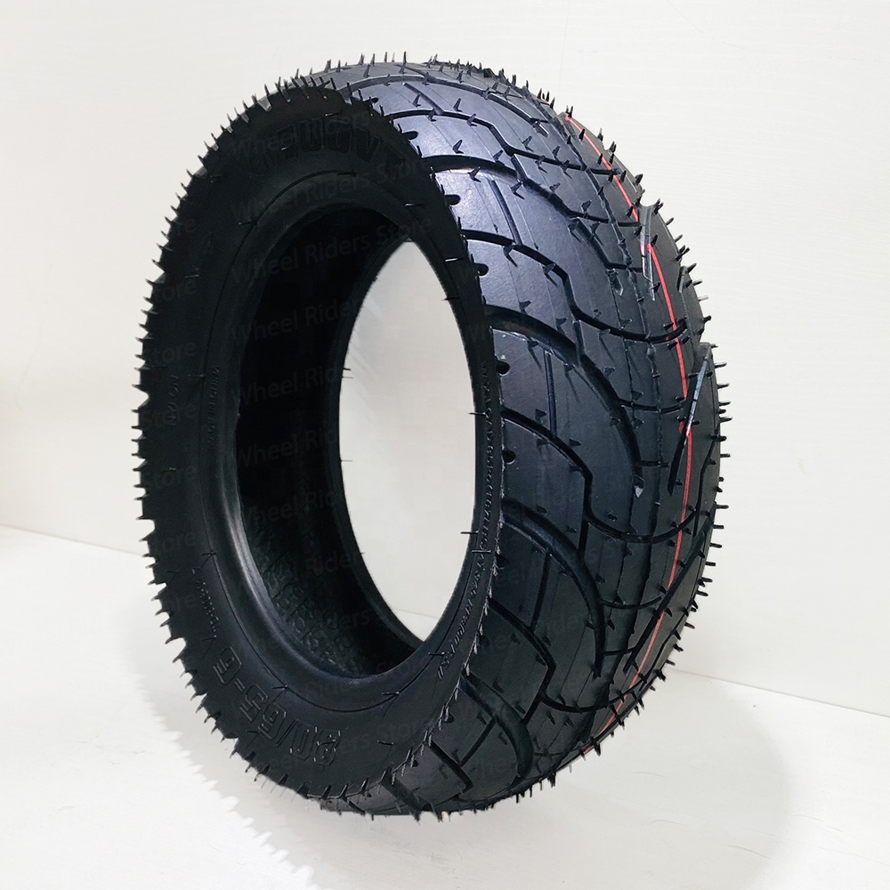 80/65 6 TUOVT Widened Pneumatic Tire Inflatable Tyre for VSETT 10+ ZERO 10X Kaabo Mantis Inokim OX 10 Inch Electric Scooter