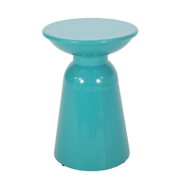 Outdoor Metal S/2 side table，for patio，garden，poolside