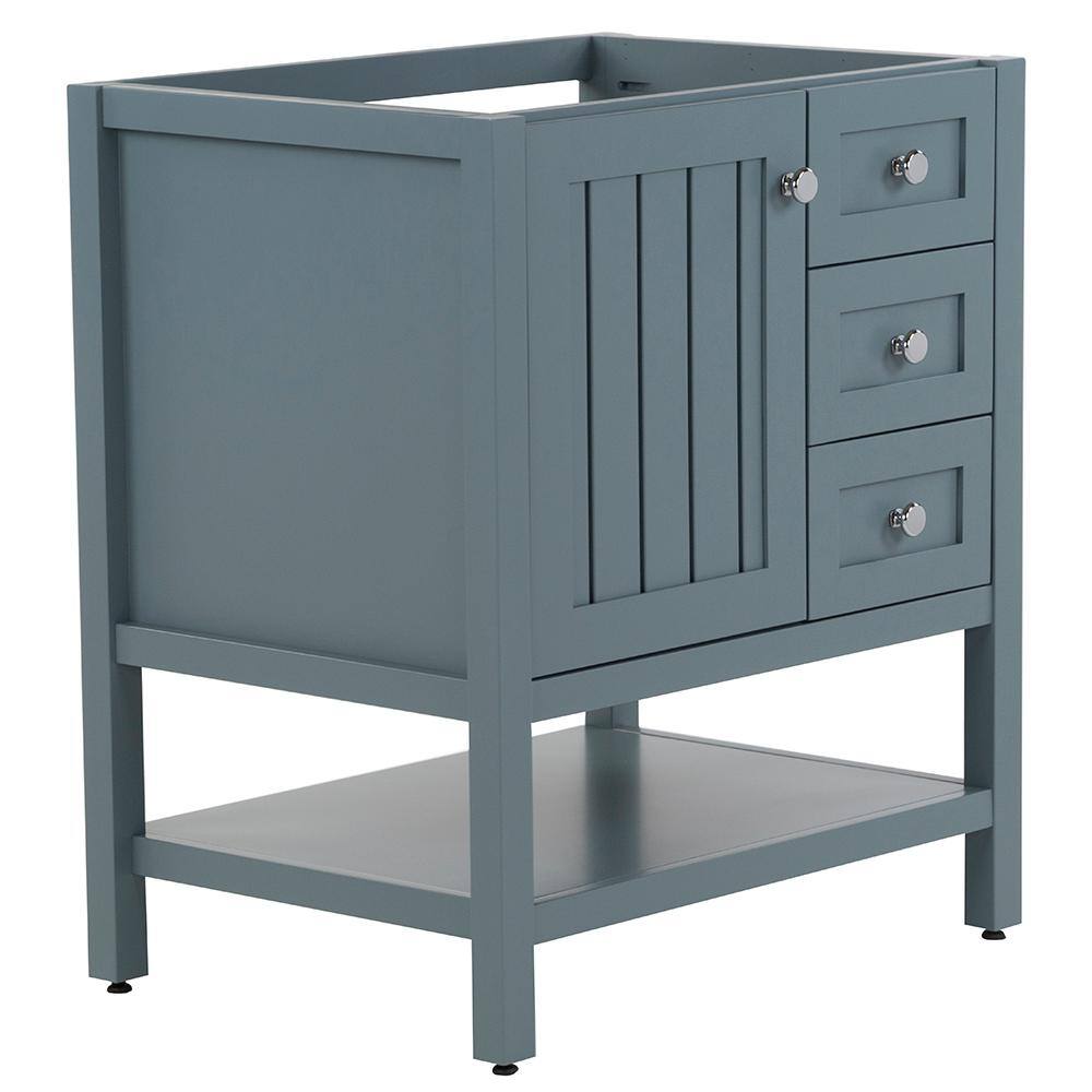 Home Decorators Collection Lanceton 30 in. W x 22 in. D x 34 in. H Bath Vanity Cabinet Only in Sage LT30-SE