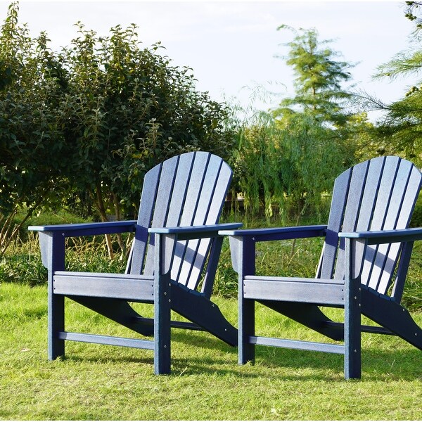 Polydun Recycled Plastic Adirondack Chair