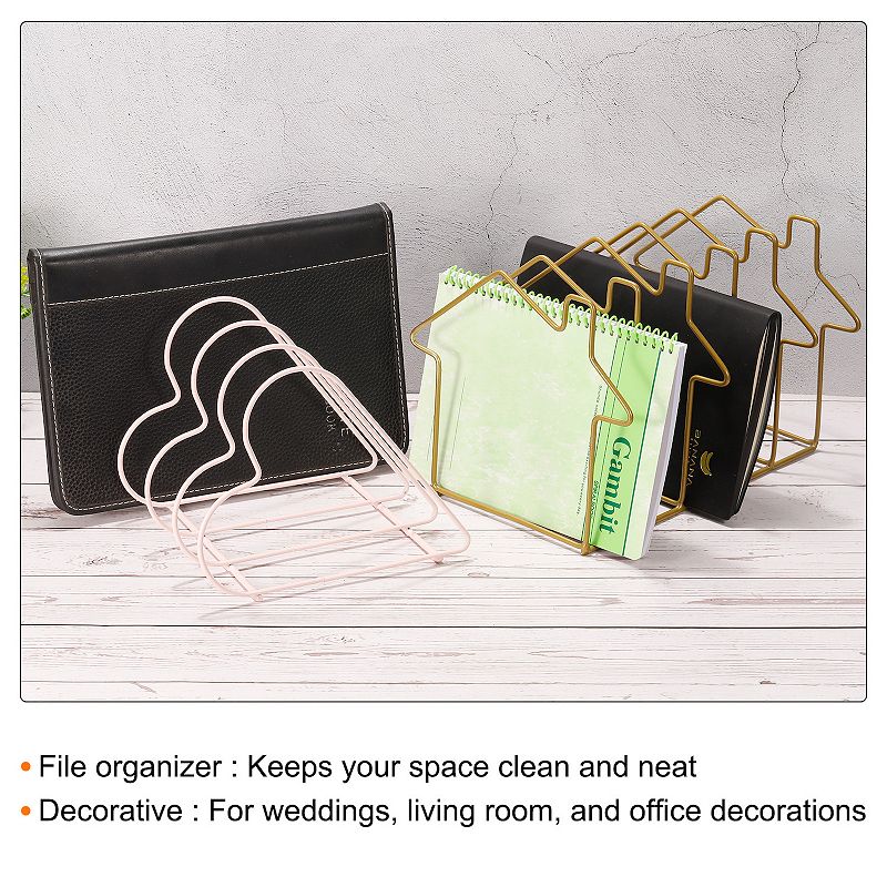 Small House File Organizer for Wedding Living Room Office Decoration