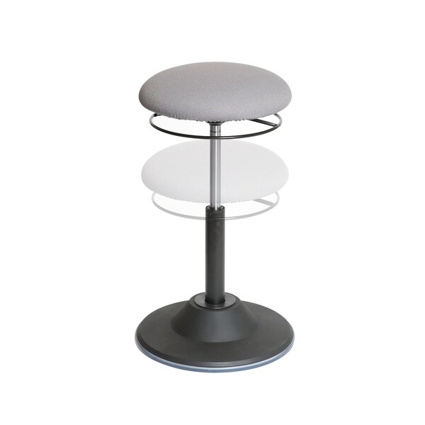 airLIFT 360 Sit-Stand Adjustable Ergonomic Active Balance Non-Slip Desk Stool