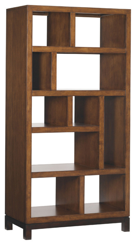 Tradewinds Bookcase Etagere   Transitional   Bookcases   by Homesquare  Houzz