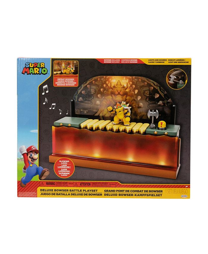 Super Mario Deluxe Bowser Battle Playset