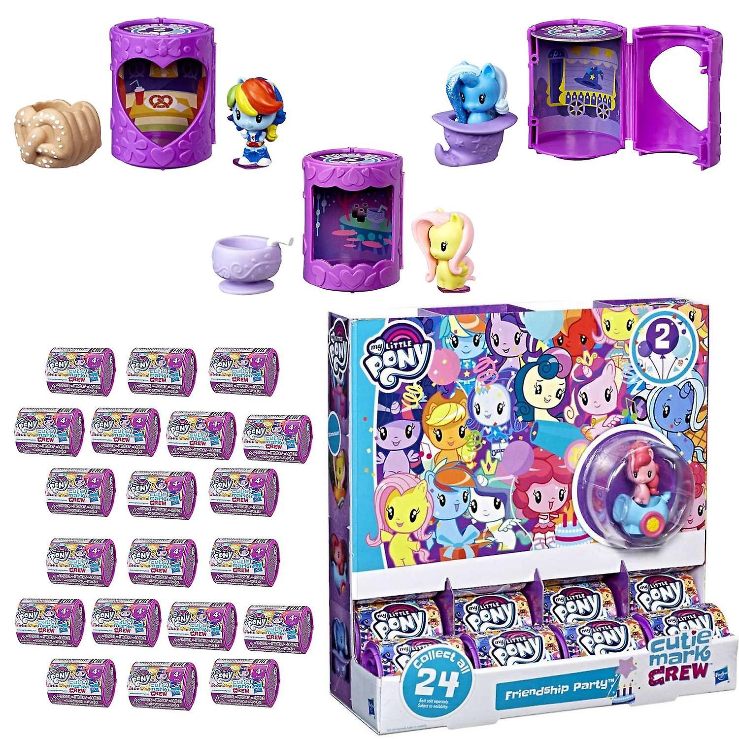 24-Pack My Little Pony MLP Cutie Mark Crew Figures S2