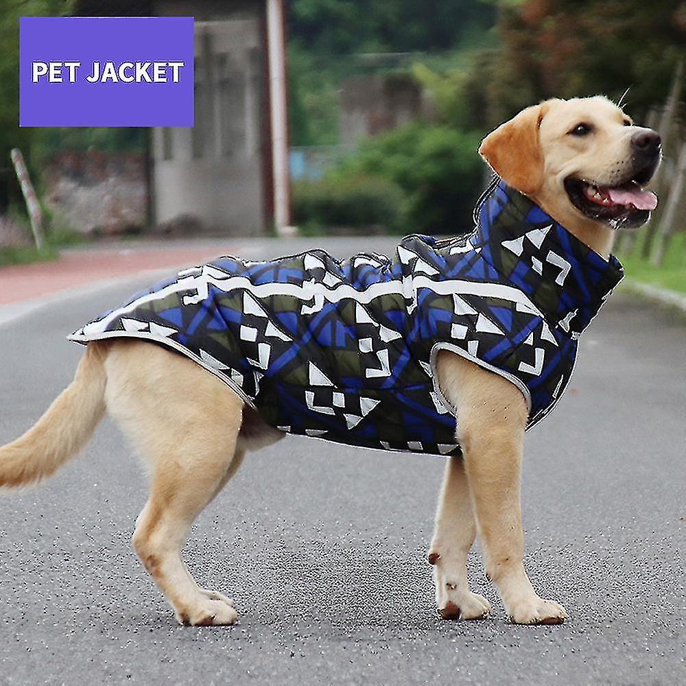 Naiwang New Pet Clothes And Padded Warm Dog Coat Big Dog Pet Ass Pet Clothing