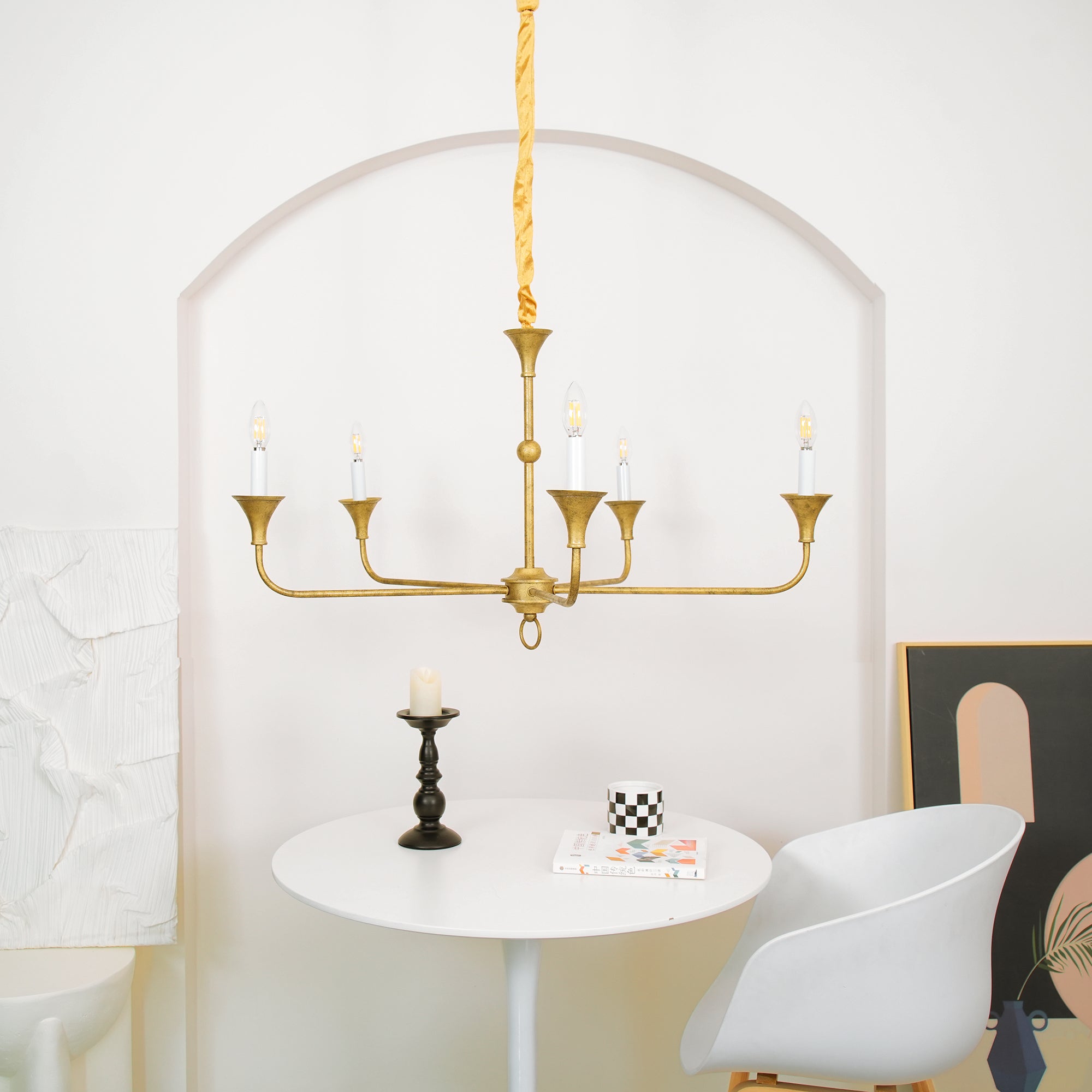 Elara Candle Chandelier