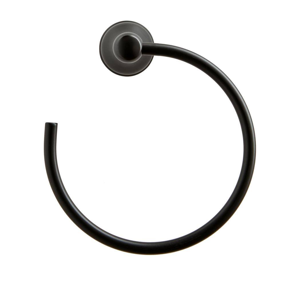 Glacier Bay Fairway Towel Ring in Bronze 20113-0527D