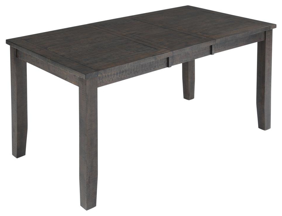 Willow Creek Distressed 78 Extension Solid Pine Counter Height Table ...   Farmhouse   Console Tables   by Kolibri Decor  Houzz