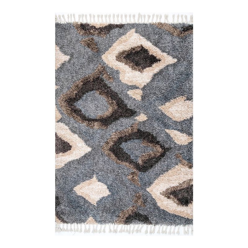 nuLOOM Zaniyah Abstract Shaggy Tassel Area Rug