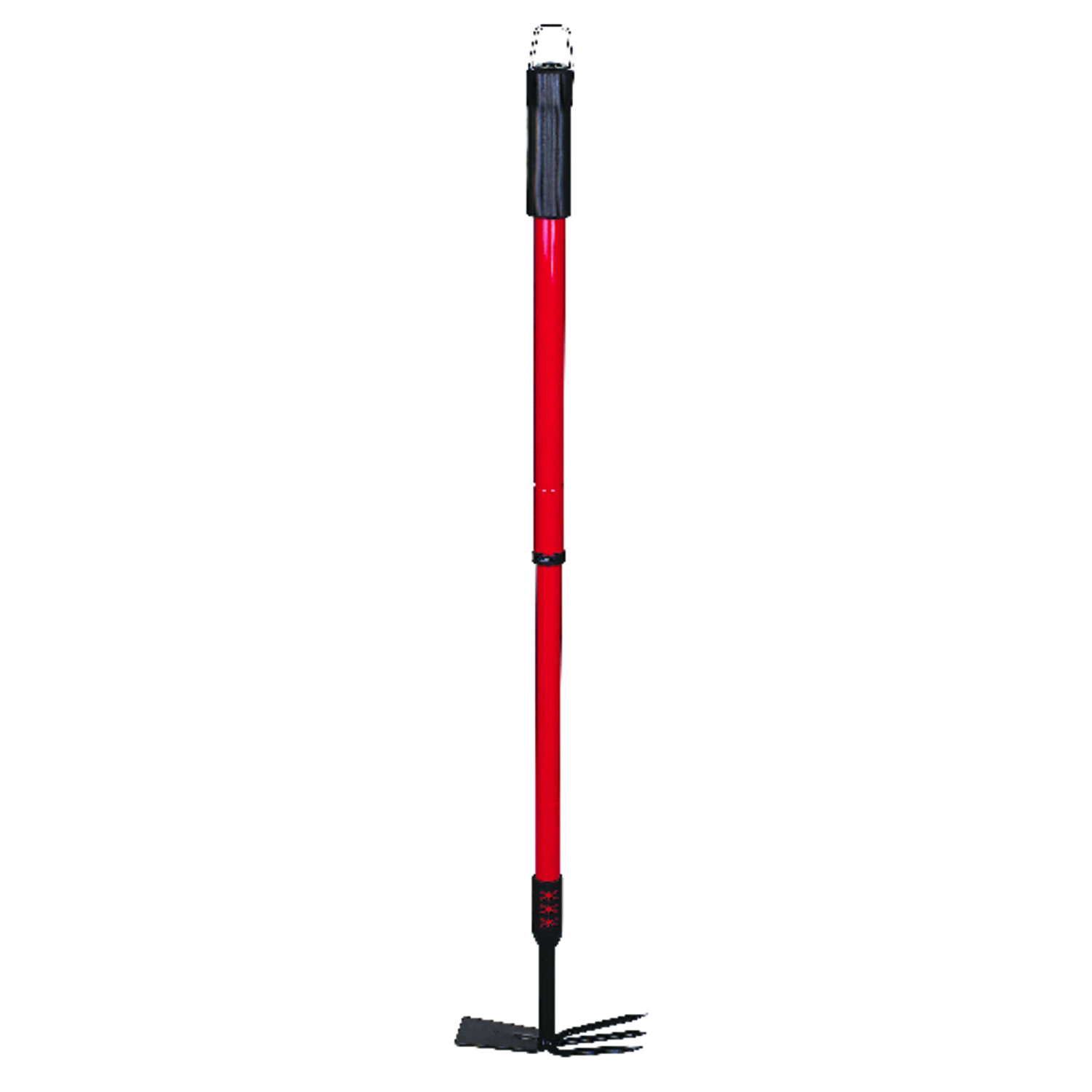 Bond 37 in. 3 Tine Steel Hoe Rake Steel Handle