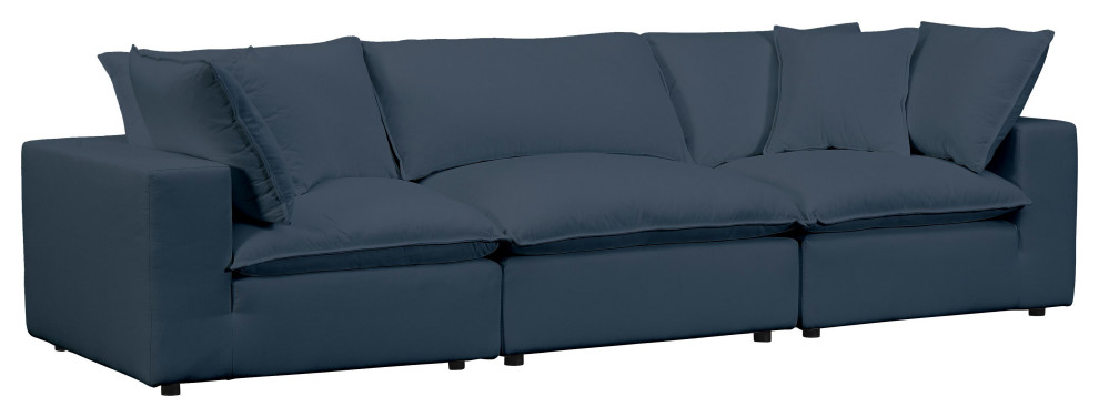 Cali Navy Modular Sofa   Transitional   Sofas   by First of a Kind USA Inc  Houzz