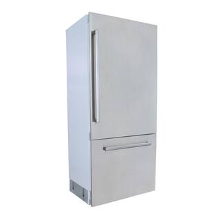 Kucht 36 in. Width 16 cu. ft. Built-In Bottom Freezer Refrigerator in Custom Panel Ready Counter Depth KR360SD