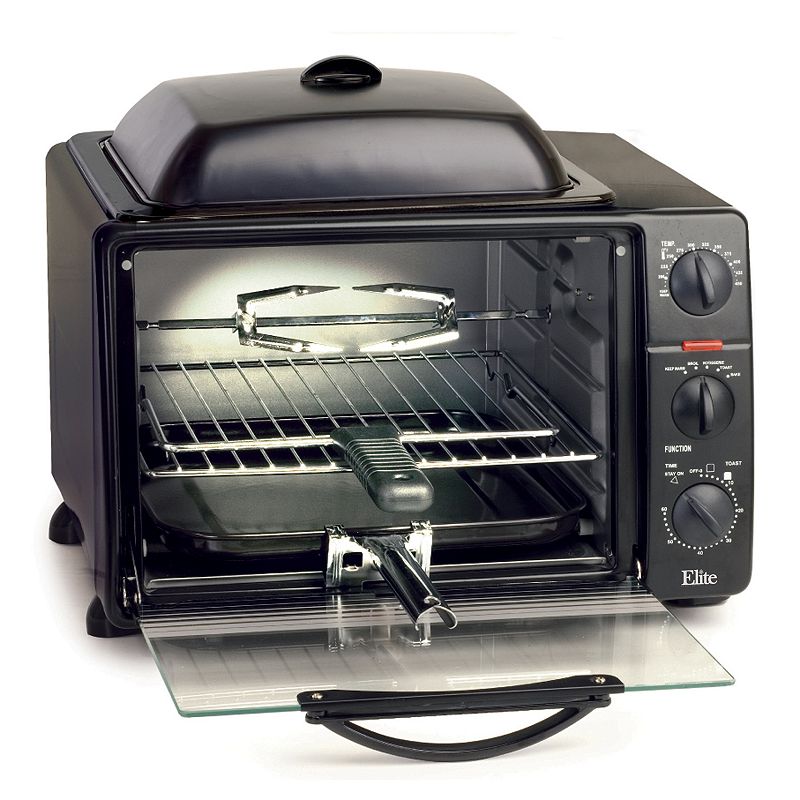 Elite Cuisine Multi-Function Countertop Toaster Oven Broiler