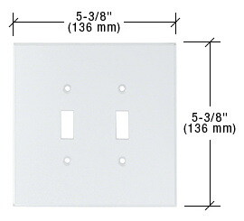 CRL Clear Double Toggle Acrylic Mirror