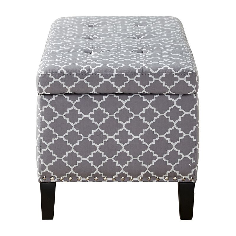 Madison Park Shandra II Storage Ottoman