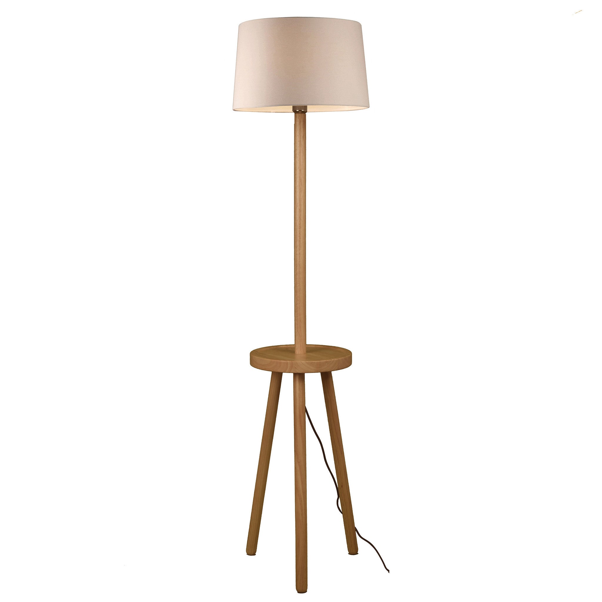 Pre Order 25 Days Delivery Solid Wood Floor Lamp Bpmt15-W