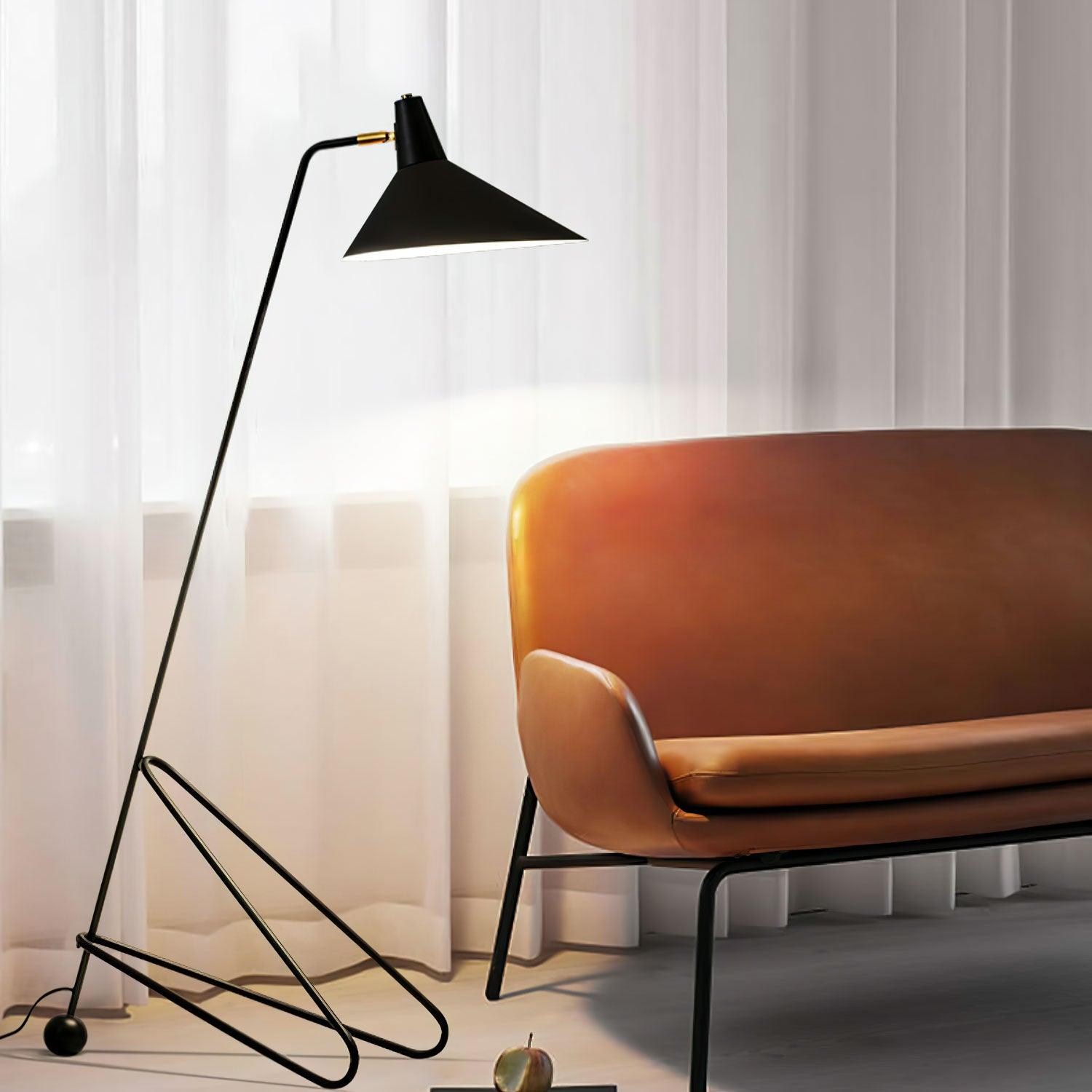 Svelte Noir Floor Lamp