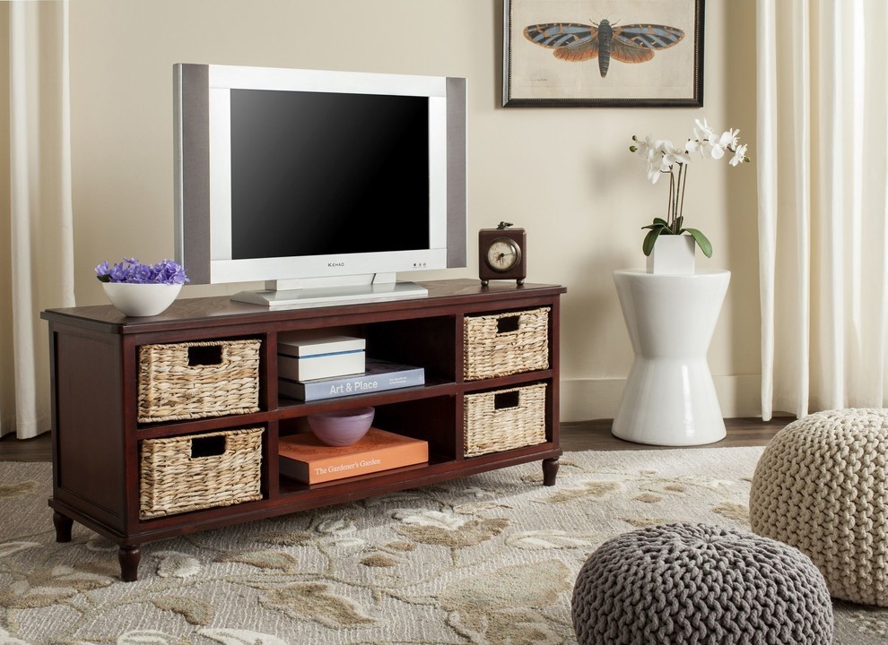 Rooney TV Unit   Tropical   Entertainment Centers And Tv Stands   by HedgeApple  Houzz