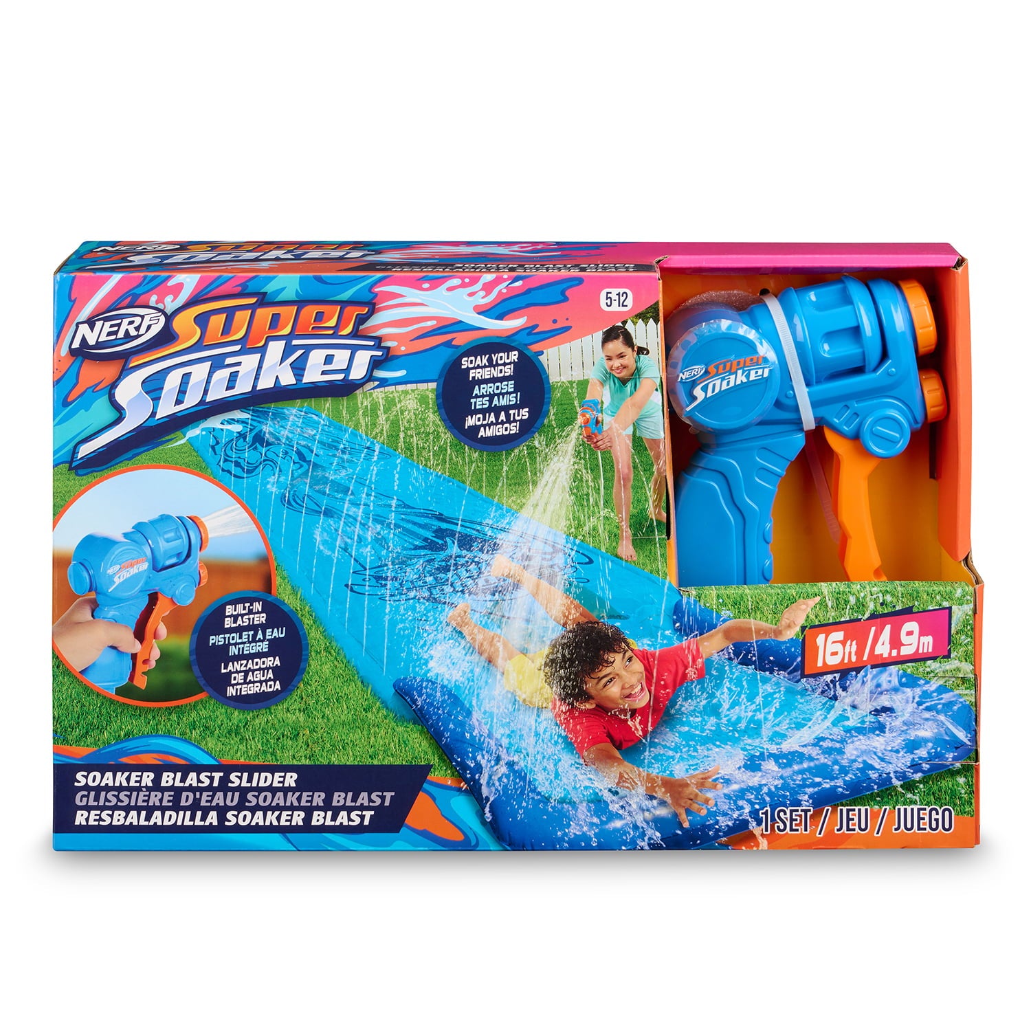 NERF Super Soaker - Soaker Blast Slider by WowWee