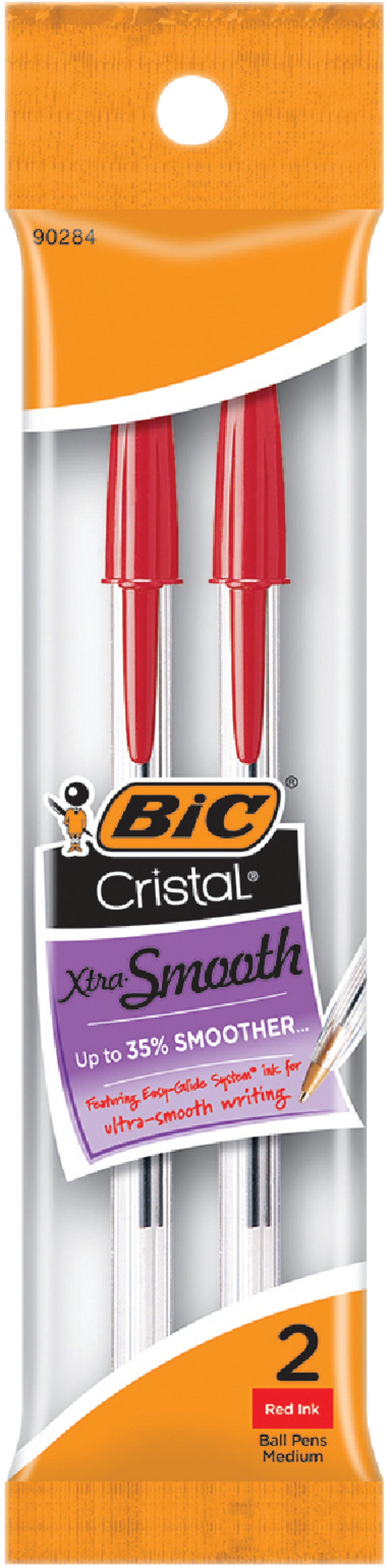 Bic Cristal Ball Pen Medium Point Red