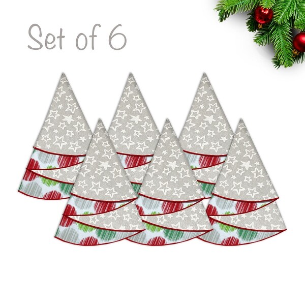 Joita Christmas Napkins，Table Cloth Napkins，Cotton Dinner Napkins Set for Christmas Party Decoration，BERNARD/TWINKLE