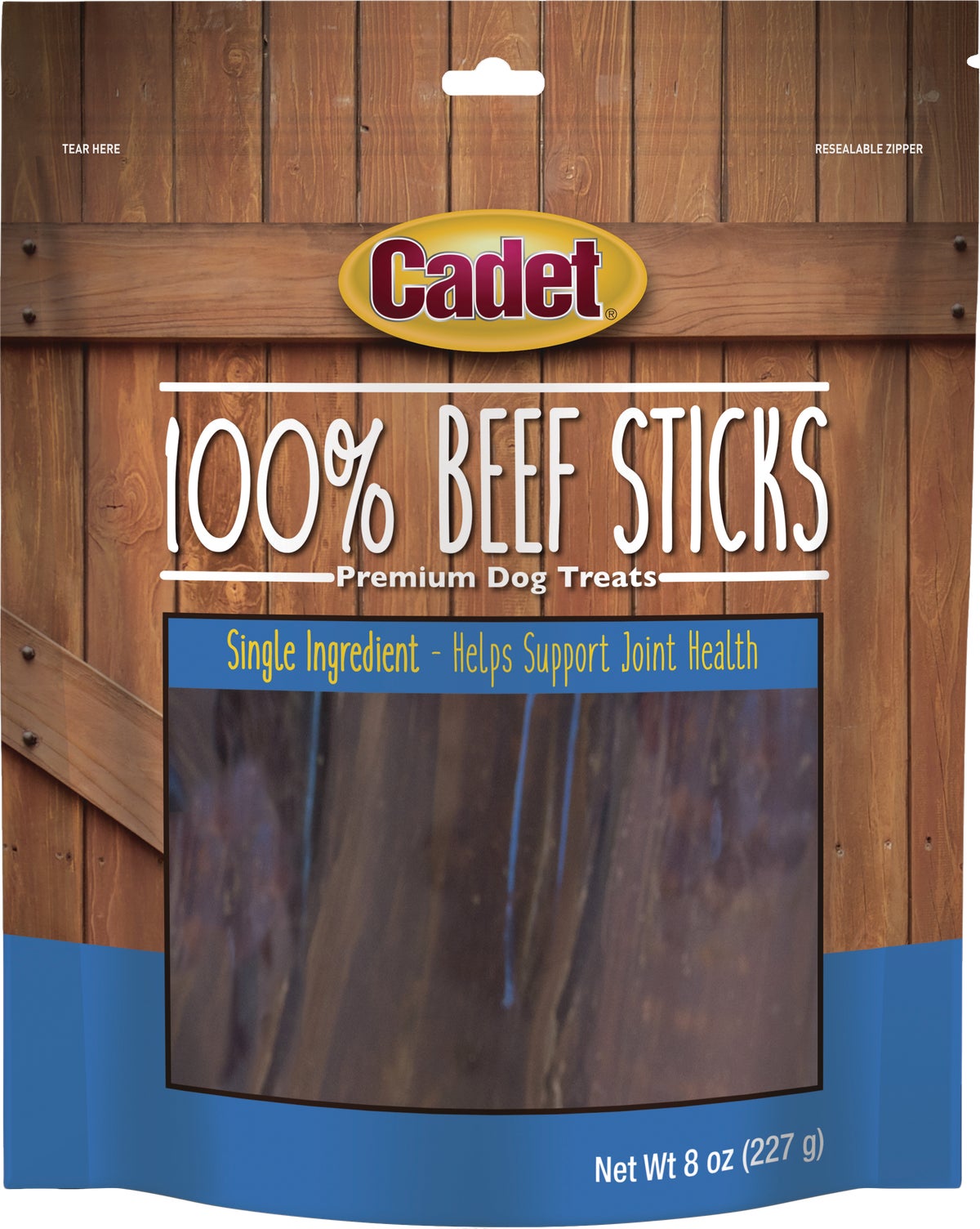 Cadet Beef Strips Dog Treat 8 Oz.