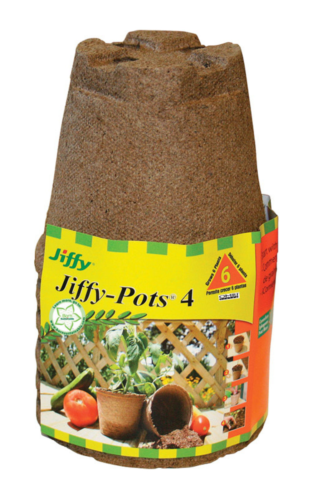 JIFFY POTS 4