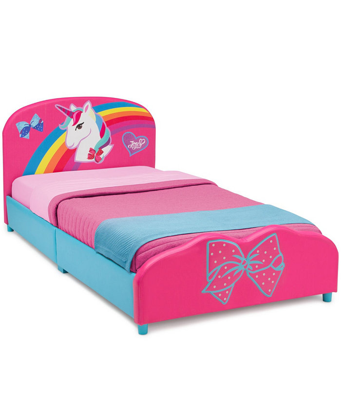 Delta Children Jojo Siwa Upholstered Twin Bed by Delta Children