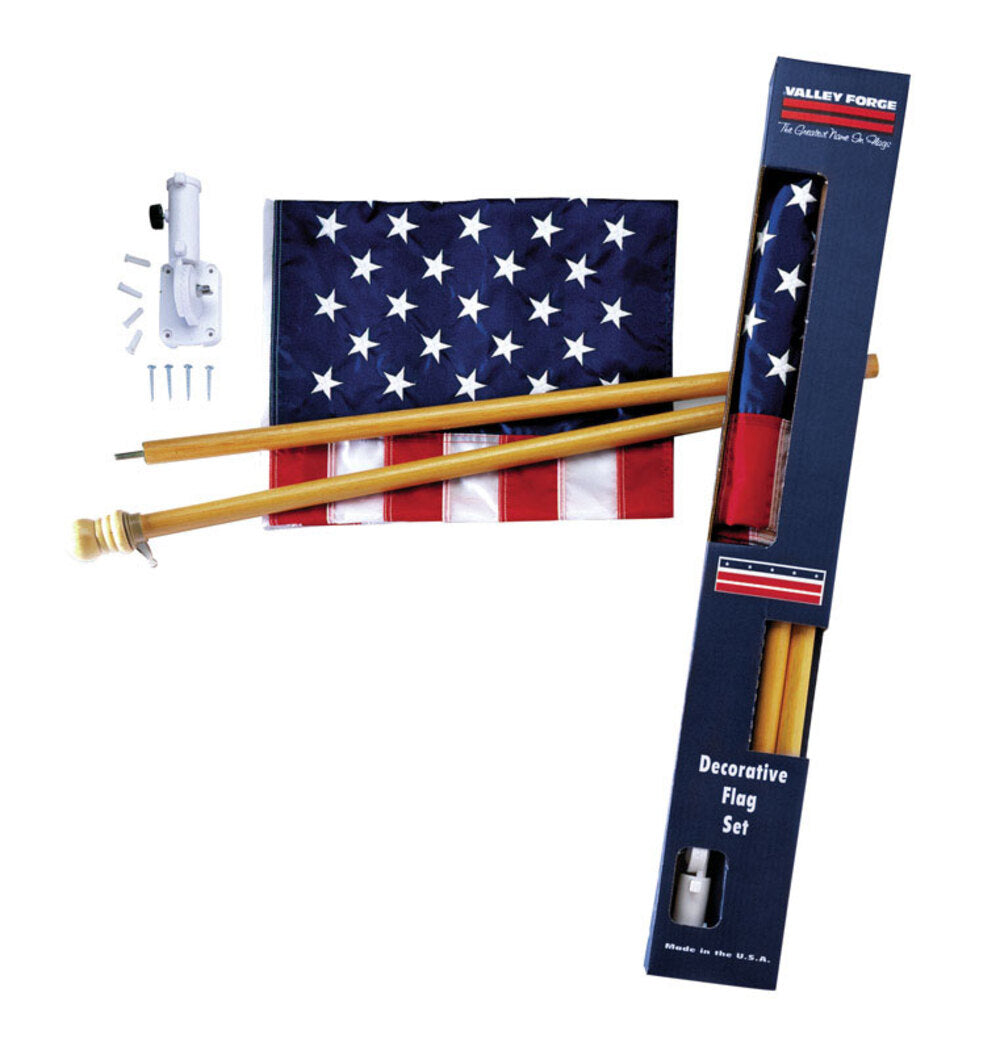 FLAG SET 2-1/2X4US NYLON