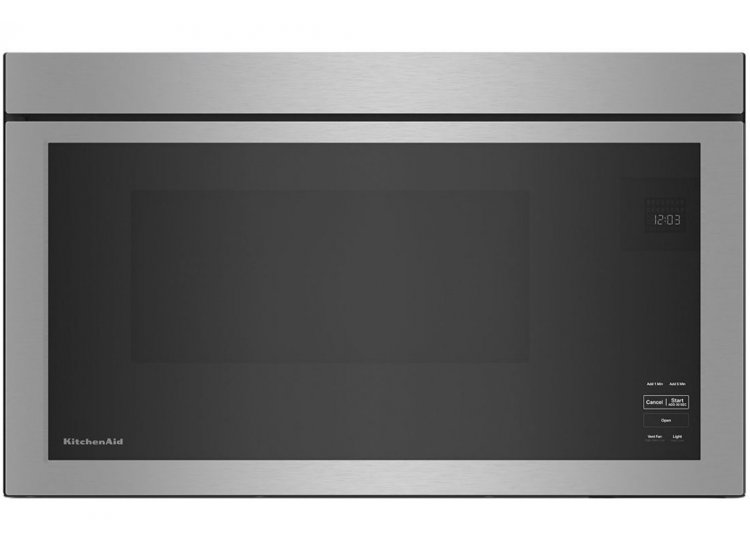 KitchenAid 1.1 Cu. Ft. Over-The-Range Microwave with Flush Built-In Design in Stainless Steel