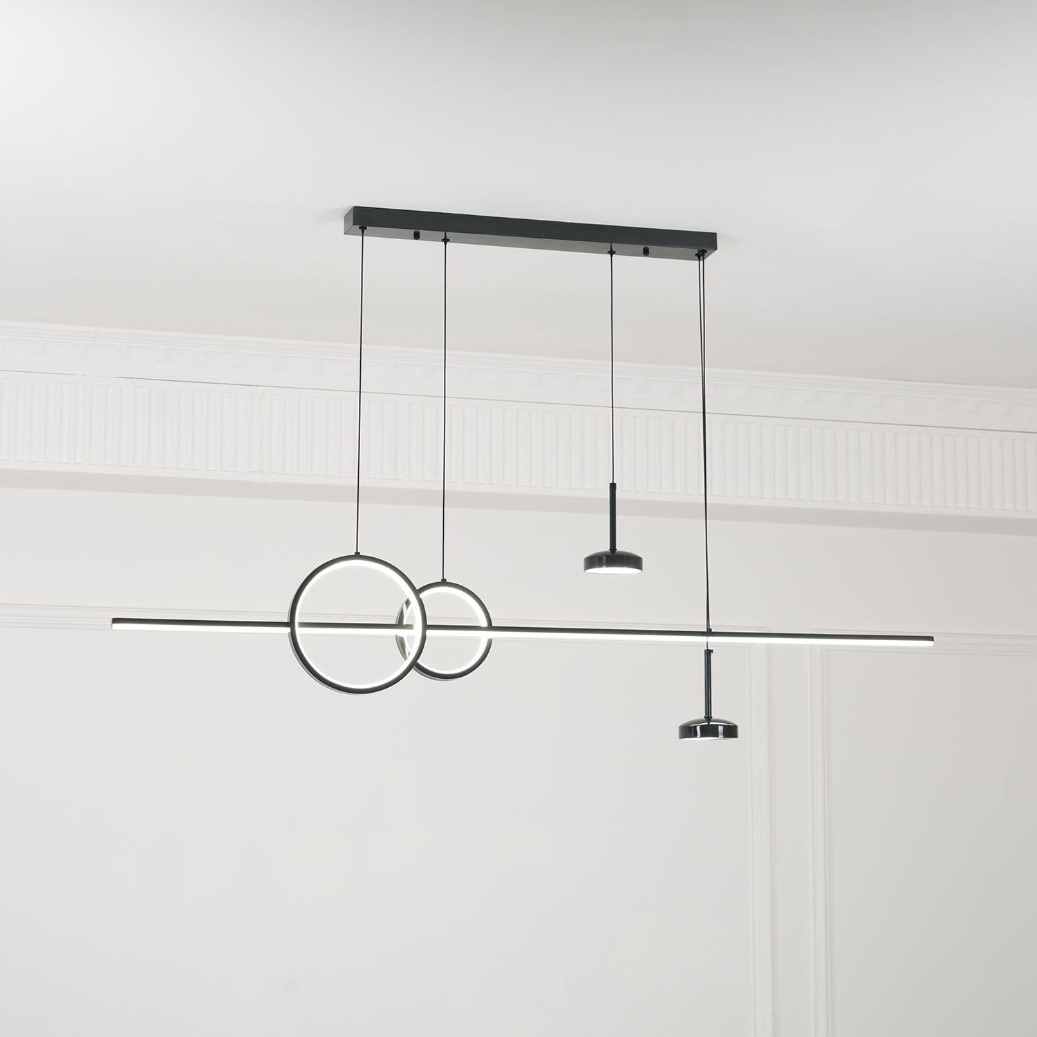 Modern Geometric Shape Chandelier