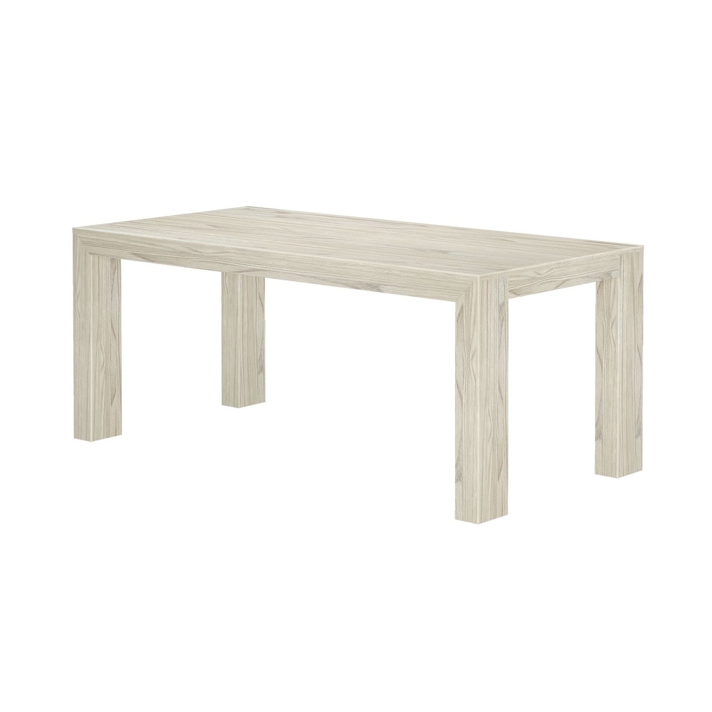 Plank and Beam Rectangular Modern Dining Table   72\