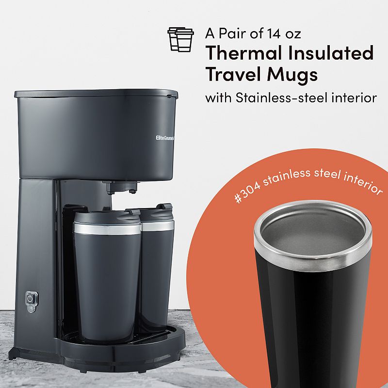 Elite Dual Coffee Maker Brewer