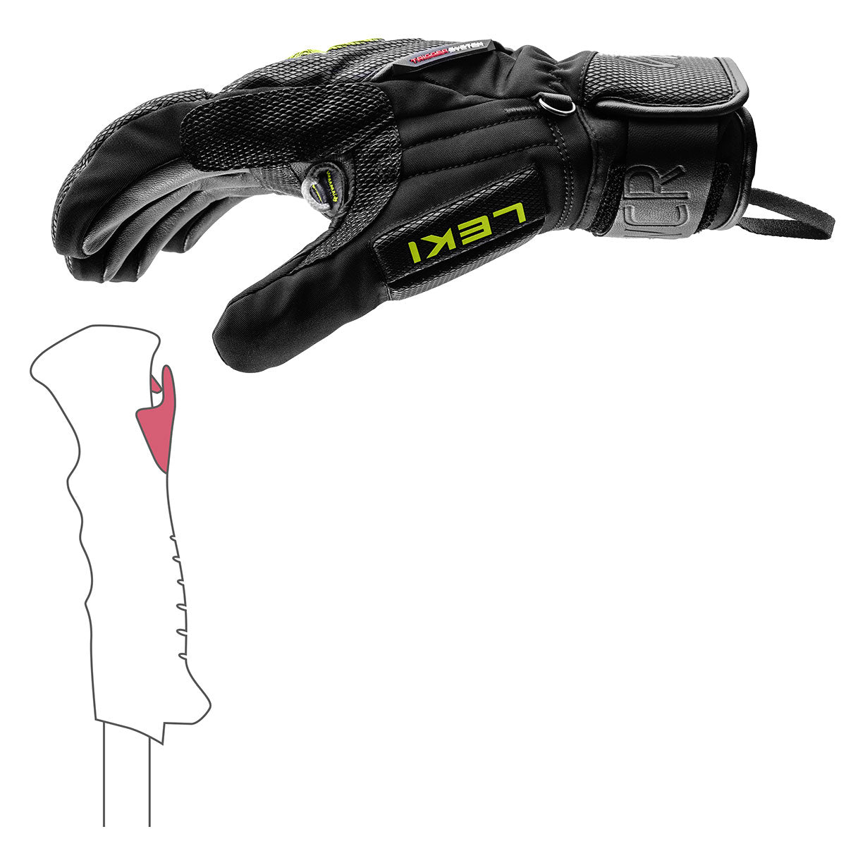 Leki WCR C-TECH 3D Gloves