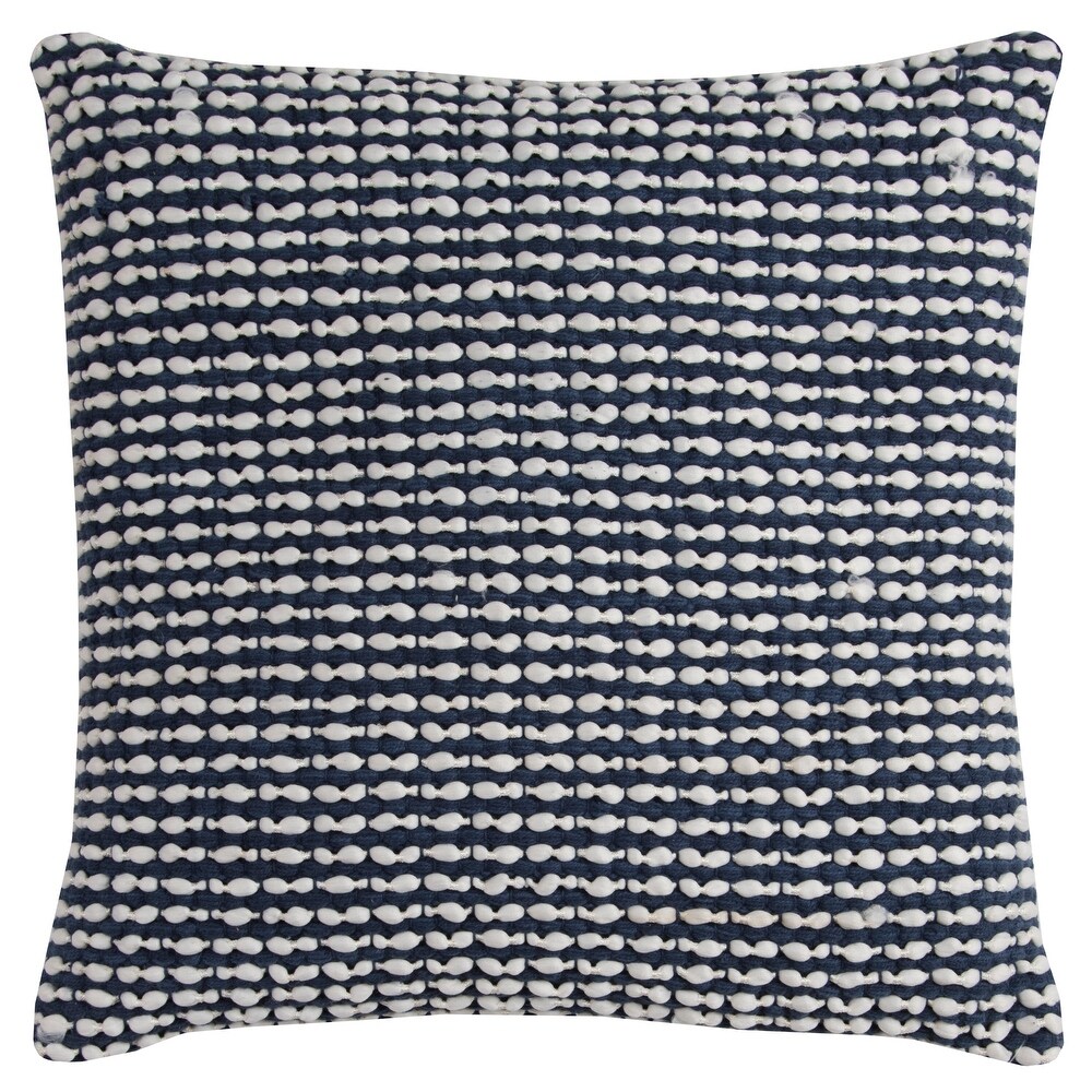 Rizzy Home Nubby Stripe Throw Pillow Cover