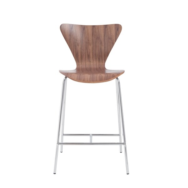 Vivian Counter Stool - Walnut ( Set of 2 ) - N/A