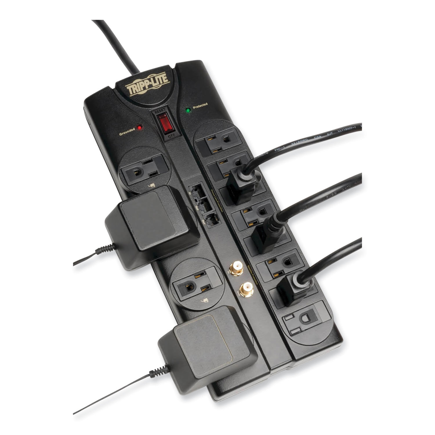 Protect It! Surge Protector by Tripp Lite TRPTLP1208SAT