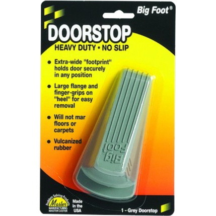 Big Foot Doorstop  Gray