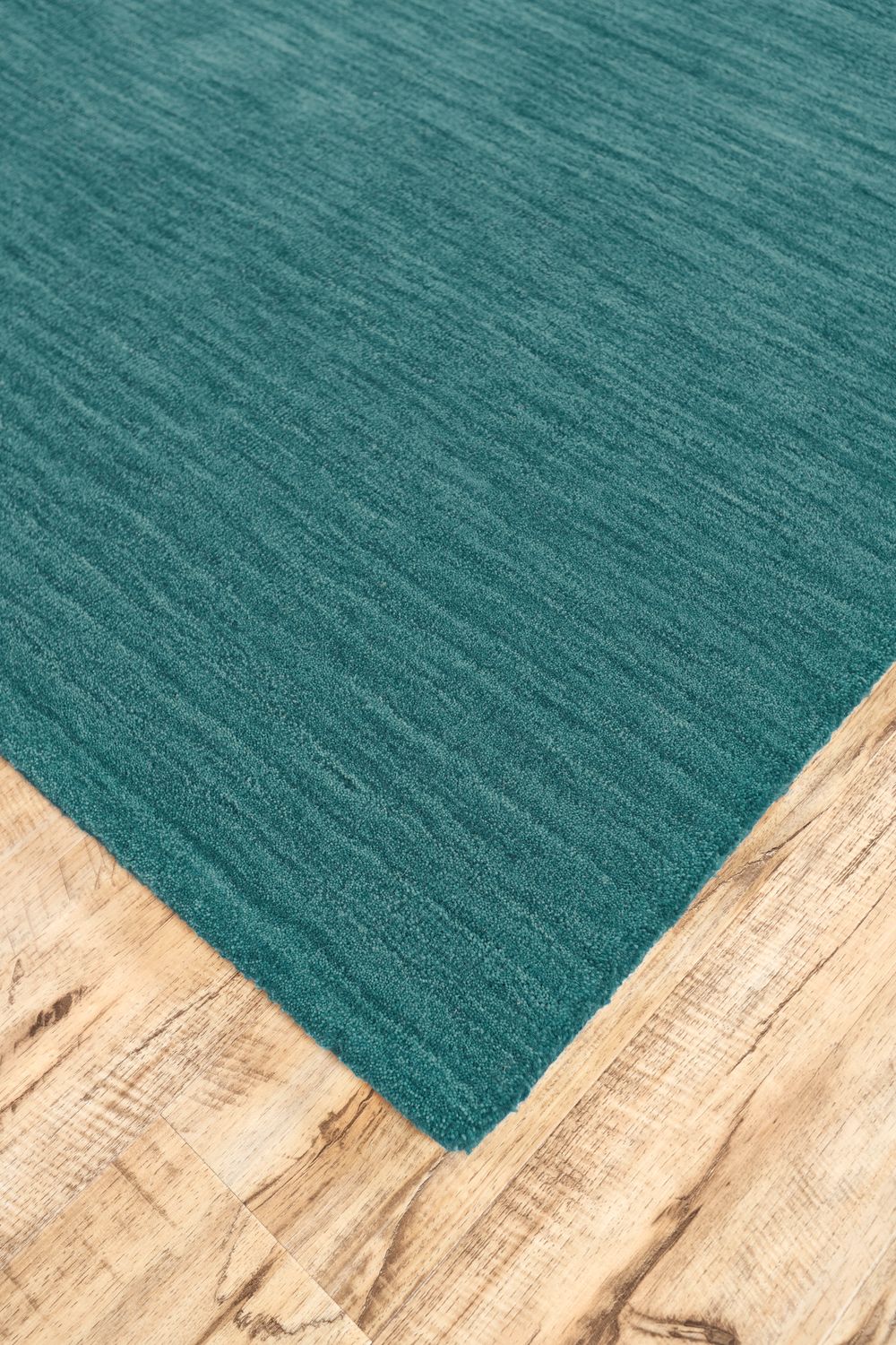 Celano Hand Woven Teal and Teal Rug by BD Fine