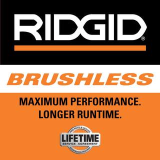 RIDGID 18V Brushless Cordless 7-14 in. Circular Saw with 4.0 Ah Lithium-Ion Battery R8657B-AC87004