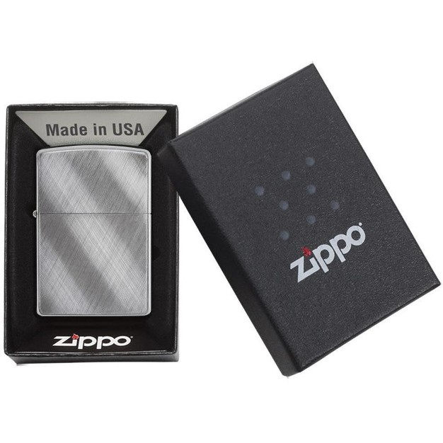 Zippo Classic Diagonal Weave Design Windproof Lighter