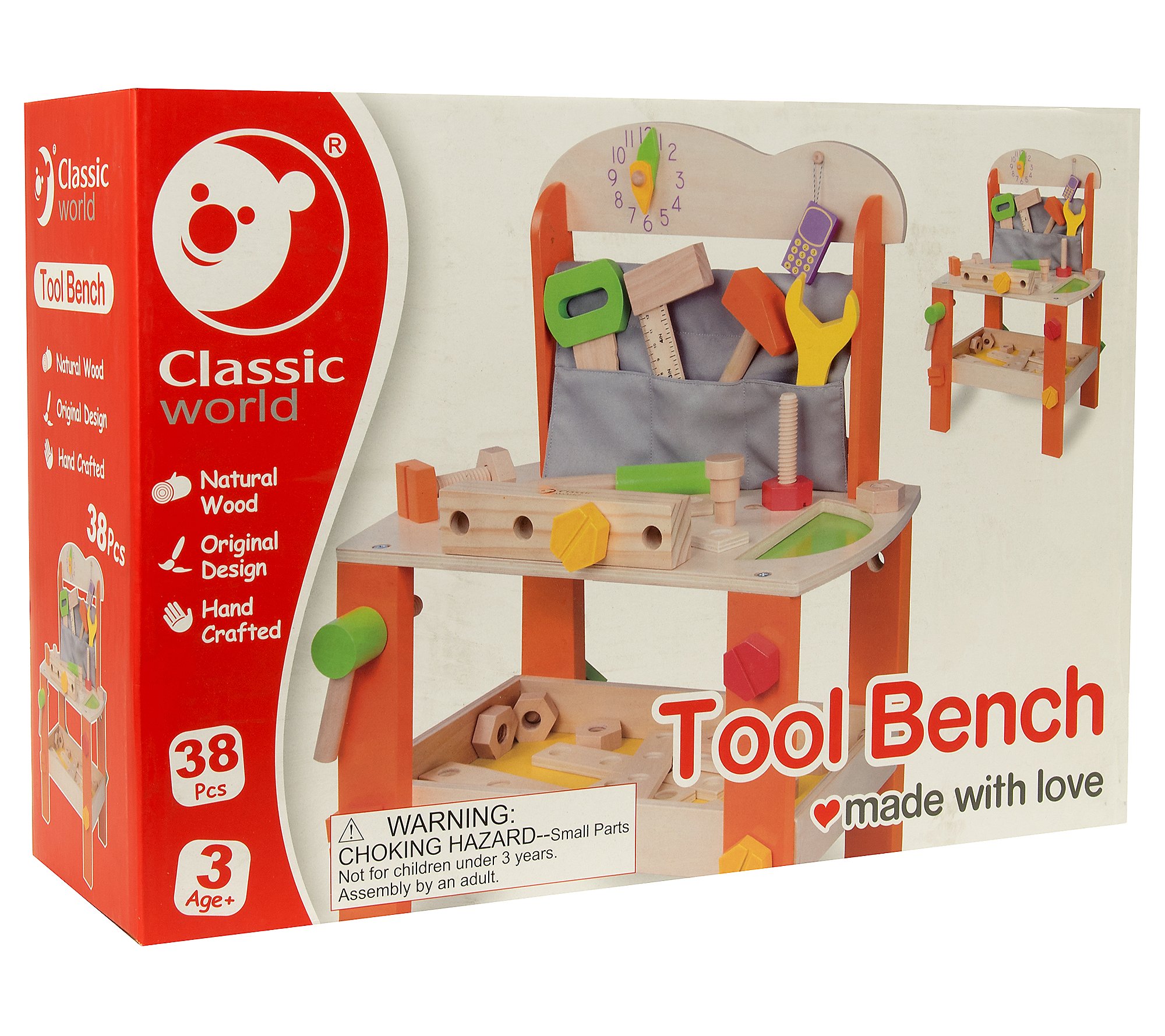 Classic World Toys Wood Work Bench