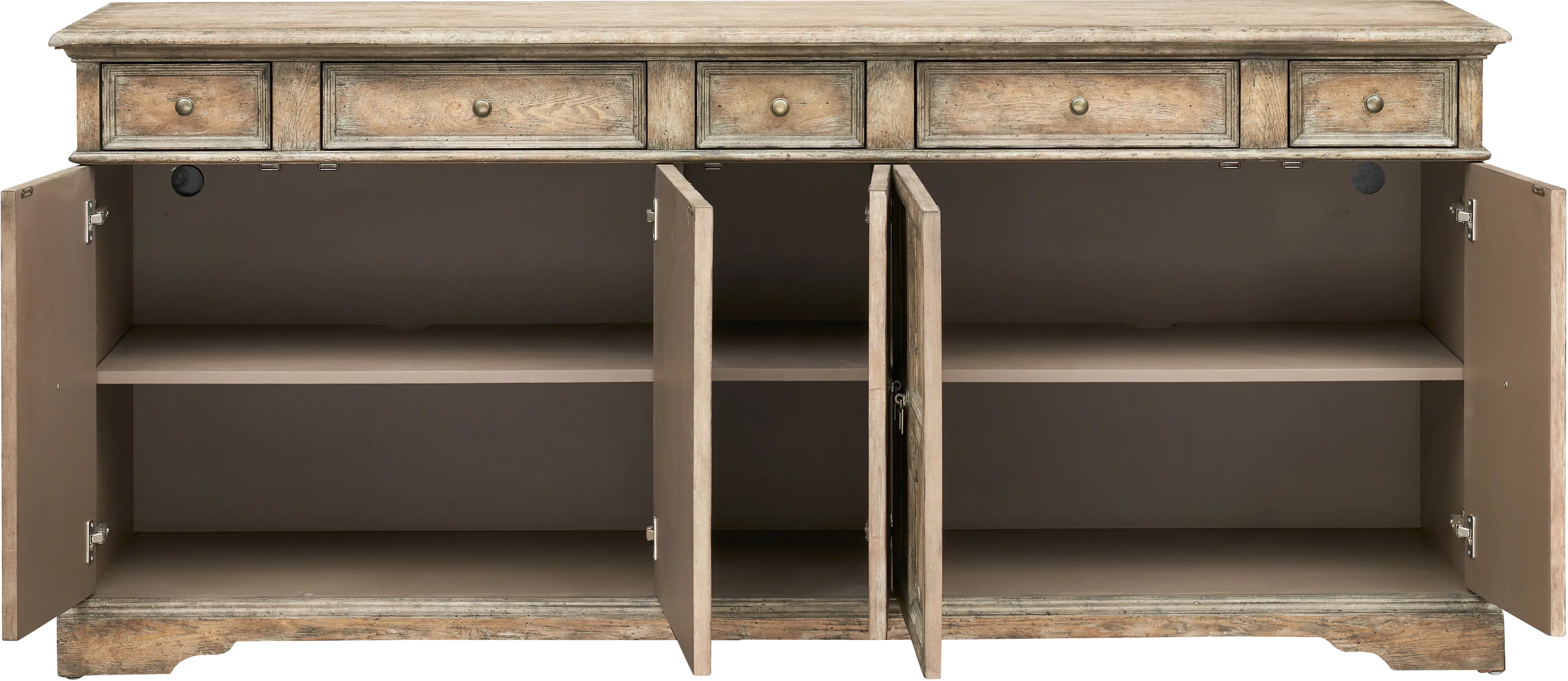 Sussex Brown Accent Cabinet