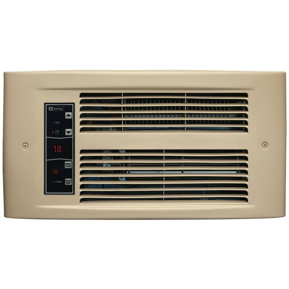 KING PX Eco 240-Volt 1750-Watt Electric Wall Heater in Almondine PX2417-ECO-AD-R